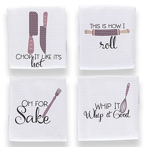 Fun Cute Noce Tea Towel Kitchen Dish Cloths Cleaning Drying Gift Novelty